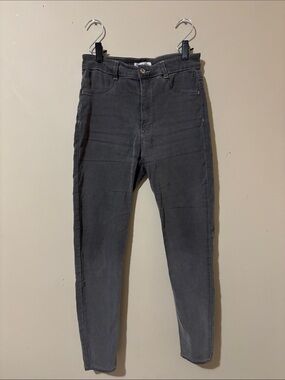 Womens Slim Fit Jeans - Charcoal Gray